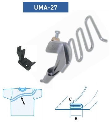 Приспособление UMA-27 30-8 мм M